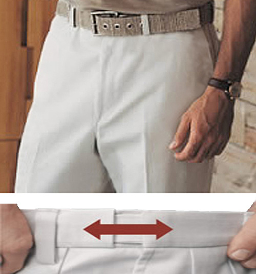 Haggar Flat-Front Comfort Waist Pants