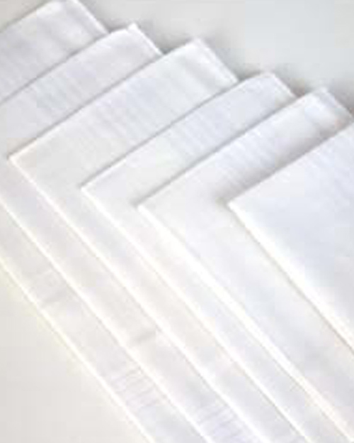 White  Handkerchiefs (12pack)